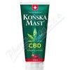 SwissMedicus Konská masť s CBD hrejivá bylinný balzam 200 ml