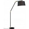 Stojacia lampa Trio Tracy E27 60 W čierna