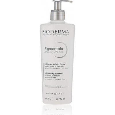 Bioderma Pigmentbio Foaming Cream Brightening Cleanser - Čistiaci krém proti tmavým škvrnám 500 ml