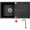 Sinks RAPID 780 XC Granblack + Elasta nerez/čierná