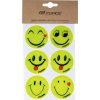 Force Nálepky SMILE žluté 6 ks