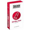 Secura Extra Fun - vrúbkované kondómy (12 ks)