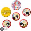Odznaky set The Beatles - Yellow Submarine
