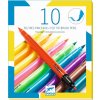 Djeco 10 felt brushes - Pop colours uni