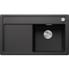 Blanco Zenar 45 S-F Pravý s excentrom -do roviny - čierna
