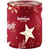 Sviečka Bolsius Starlight, 82x68 mm, brusnica, v skle
