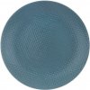 Orion Sada plytkých tanierov Relief pr. 27,5 cm petrolejová 6 ks