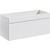 ArtCom Skrinka pod umývadlo ICONIC White 82-100 | 100 cm