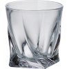 Sklenice, Crystalite Bohemia, QUADRO, 340 ml