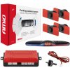 AMiO - Parkovací asistent MAX LED 4-senzorové čierne vnútorné 16,5mm 02291