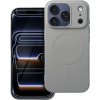 Mag cover silikonový kryt pro Apple iPhone 17 Pro, titanově šedý