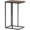 Autronic CT-G1040 OLW Odkladací stôl, MDF doska, dekor staré drevo, čierny kov