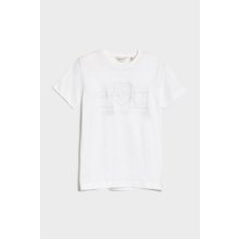 Gant Tonal As Ss T-shirt White