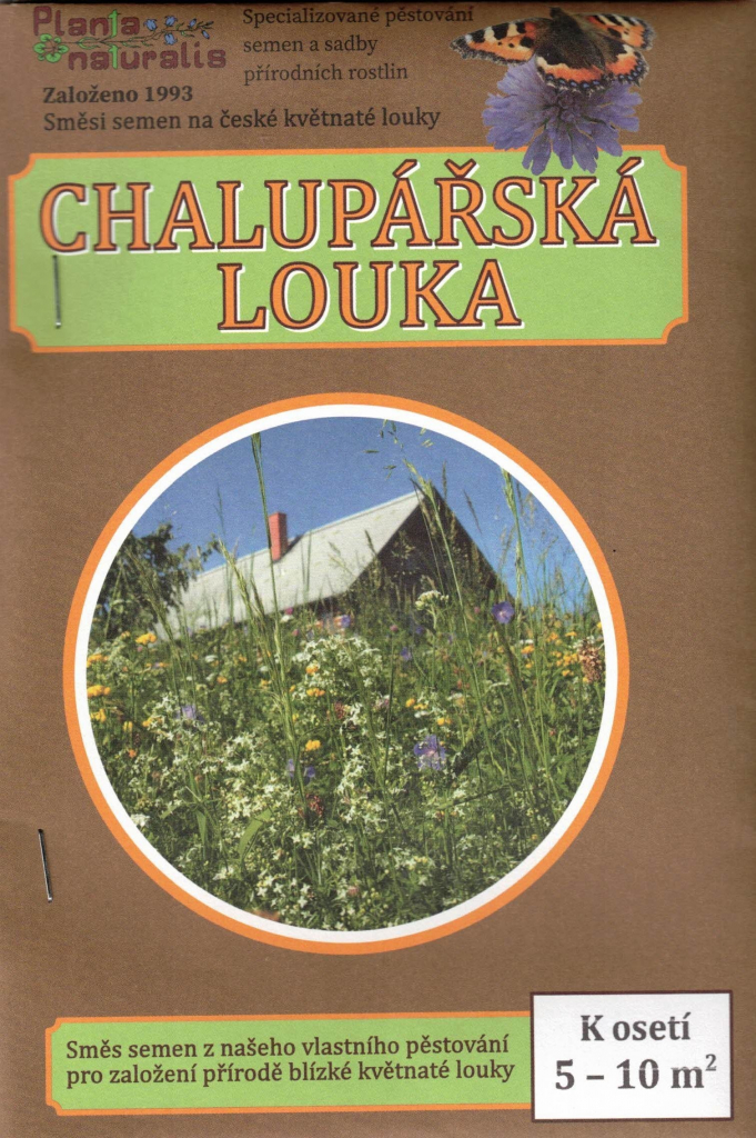 Chalupárska lúka , semená lúčnych kvetov/tráv