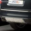 Milotec ALL-ROAD, difúzor zadného nárazníka Škoda Octavia II Combi (ABS strieborný)