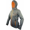 HAVEN Cyklistická zateplená bunda - THERMOTEC WOMEN - šedá/oranžová M