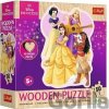 TREFL Dřevěné obrysové Disney Krásné princezny 50 dielov