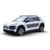 Priečniky Aurilis Green Valley Freeline pre Citroen C4 Cactus 2015-2020 s pozdĺžnikmi