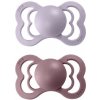 BIBS Supreme cumlíky zo silikónu 2ks - veľkosť 1 (Dusky Lilac / Heather)