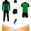 BOX SPORT zelená-čierna S