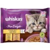 Whiskas Junior Casserole výber z hydinového v želé 4 x 85 g