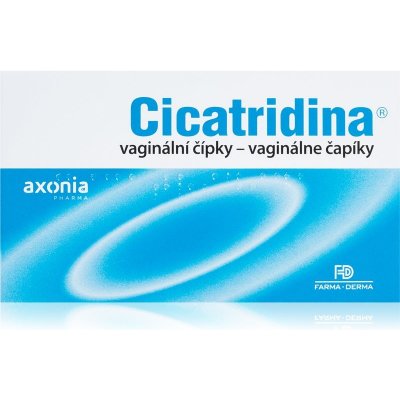 Cicatridina Vaginálne čapíky čapíky na podporu vaginálneho prostredia 10x2 g