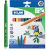 Fixy MILAN guľaté 0,5 mm MAXI - sada 12 ks