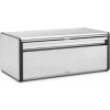 BRABANTIA 236709 - Chlebník obdĺžnikový - Matt Steel (Matná oceľ)