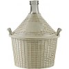 Klasický sklenený demižón Strend Pro Cada Inco, sklo/plast, 10 lit, 400x340/245 mm