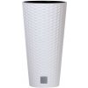 Květináč Prosperplast Rato Tubus s vkladem bílý 25 cm (DRTUS250-S449)