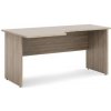 Pracovný stôl ľavý BASIC, 160x76x90cm, dub Sonoma