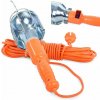 Opravárenská lampa s káblom 5 m a háčikom (Prenosná servisná lampa E27 230V – dielenské svetlo na opravy auta, garáž a kempovanie)