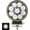 PRACOVNÁ LAMPA 9xLED OKRÚHLA 110 mm 20W 1133lm FLOOD