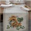 Eurofirany, Kvetinová gobelínová štóla, Nat 57, Slnečnice - 40 x 100 cm, ZA-454426