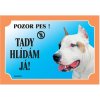 Dafiko Tabulka Tady bydlím já! amer.staffordšírský terier 1ks
