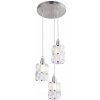 Globo 15760-3 závesné stropné svietidlo Wolli 3x40W | E14