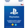 PlayStation el. peňaženka - 1500 CZK - POUZE PRO ČESKÉ PSN ÚČTY, POUŽITELNÉ JEN NA ČESKÉM PSN ÚČTĚ