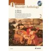 Baroque Recorder Anthology, für Sopranblockflöte und Klavier (Gitarre ad lib.), mit mp3-CD