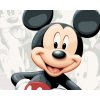 ZUTY Maľovanie podľa čísel - PLAGÁT MICKEY MOUSE Rámovanie: vypnuté plátno na rám, Rozmer: 80x100 cm