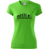 Bowling evolúcia - Dámske Fantasy športové (dresovina) - XL ( Apple Green )