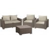 Záhradný set Keter California 2+2+1 cappuccino, 610049