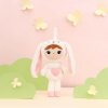 Metoo bábika Bunny 30 cm - biela