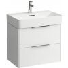 Laufen Val skrinka 63.5x39x53 cm závesná kúpeľňová skrinka pod umývadlo H4023121102611