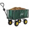 Garden Line DVOJFUNKČNÝ ZÁHRADNÝ VOZÍK XL - ZELENÝ S PLACHTOU *0108