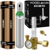 Tlaková fľaša s náplňou Argon 150 bar 8l + Redukčný ventil Rotameter Vogelmann Svararena.cz