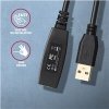 AXAGON Aktivní prodlužovací/zesilovací kabel ADR-207 USB 2.0 AM -> AF 7,5 m