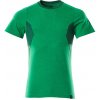 Tričko MASCOT krátky rukáv ACCELERATE Zelená/čierna (Pohodlné tričko MASCOT 100% bavlna)