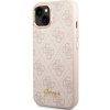 Guess puzdro plastové Apple iPhone 14 Pro Max GUHCP14XHG4SHP ružové