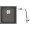 Súprava granitový drez Franke Maris 125.0698.001, kuchynská batéria Franke Lina 115.0693.230