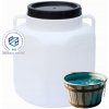 Nádrž na dažďovú vodu 50 l 61 x 36 cm biela